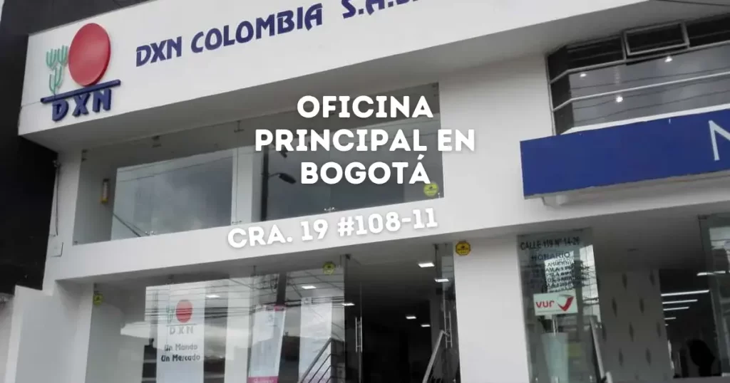 oficina principal dxn colombia bogota donde queda